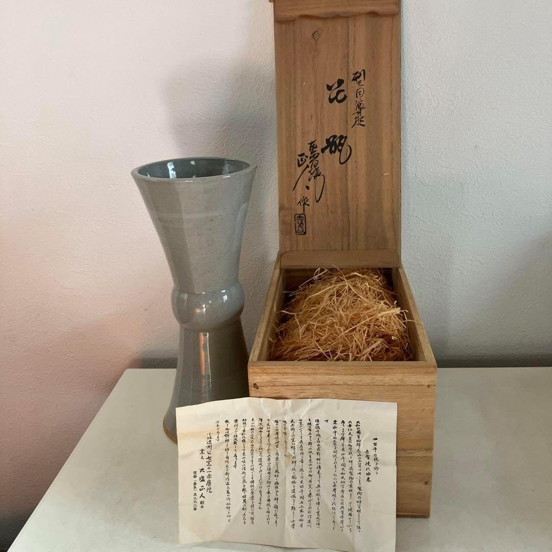 古三田焼 古丹波焼 古京焼 赤絵 呉須 花入 三田青磁 丹波焼と三田焼の